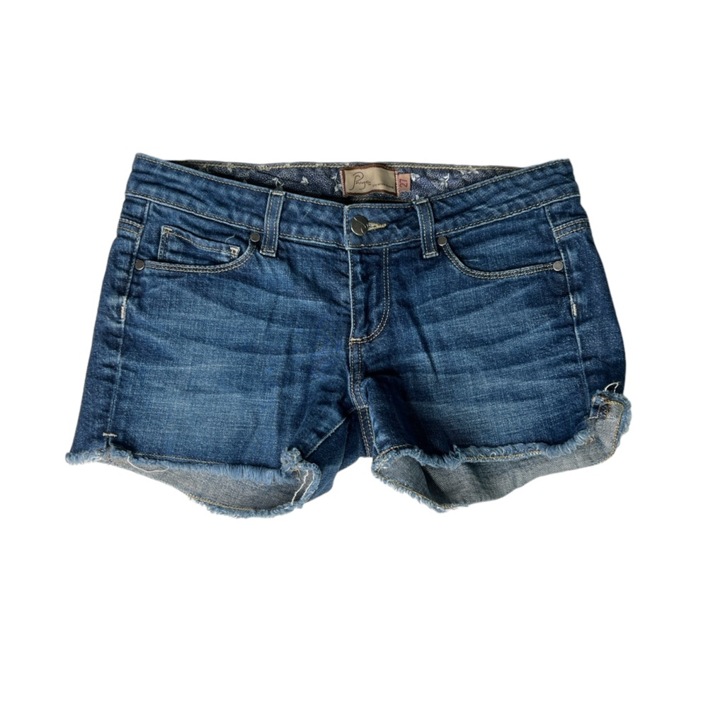 Paige 27 cutoff jean shorts
